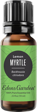Edens Garden Myrtle- Lemon Essential Oil- 100% Pure Premium Grade, Undiluted, Natural, Therapeutic, Aromatherapy, The Best for Diffuser, Candle, Laundry, Humidifiers 10 ml (.33 fl oz)