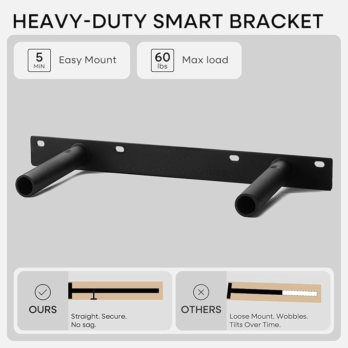 Homeforia Walnut 12 inch Floating Shelf, High End Solid Real Wood Small 12inch Floating Shelves for Wall Mounted, Dark Brown 12in Floating Shelves, Heavy Duty Bracket, 12 X 6.5 X 1.75 inches, Set of 4