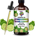 Bergamot Essential Oil (4 oz/120 ml) — Bergamot Oils for Aromatherapy, diffusers, humidifiers, Home fragrances, DIY Skincare, soap Making, DIY Candle, Relaxation, Yoga, and Meditation