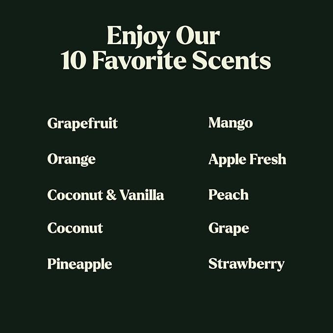 Fragrance Oil Set - Premium Grade 10 Pcs Scented Oils for Candle Making, Soap Scents, Aroma Beads, Bath Bombs, Perfume & Flavoring Oil for Lip Gloss - Essential Oils with Fruity Scents (10ml)