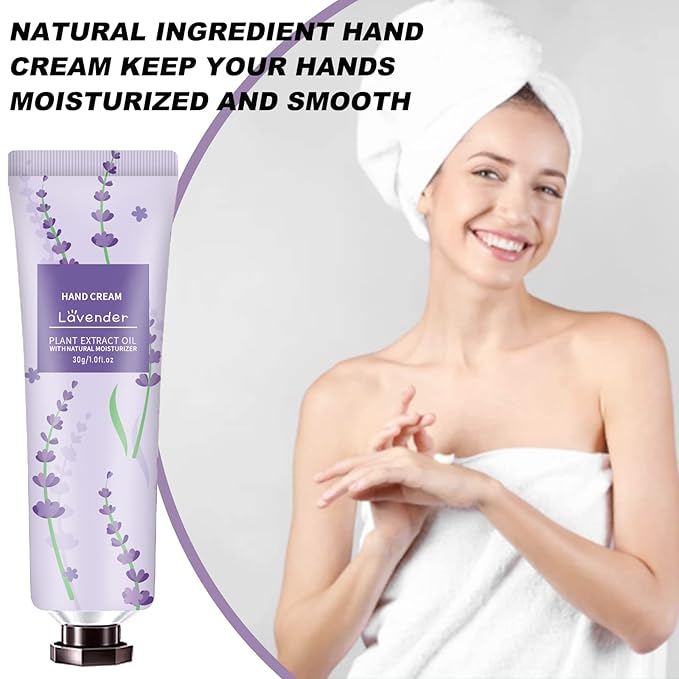 10 Pack Hand Cream for Dry Cracked Hands, Stocking Stuffers for Teen Girls,Christmas Gifts for Women,Teacher Appreciation Gifts, Natural Plant Fragrance Mini Hand Lotion Moisturizing Hand Care Cream