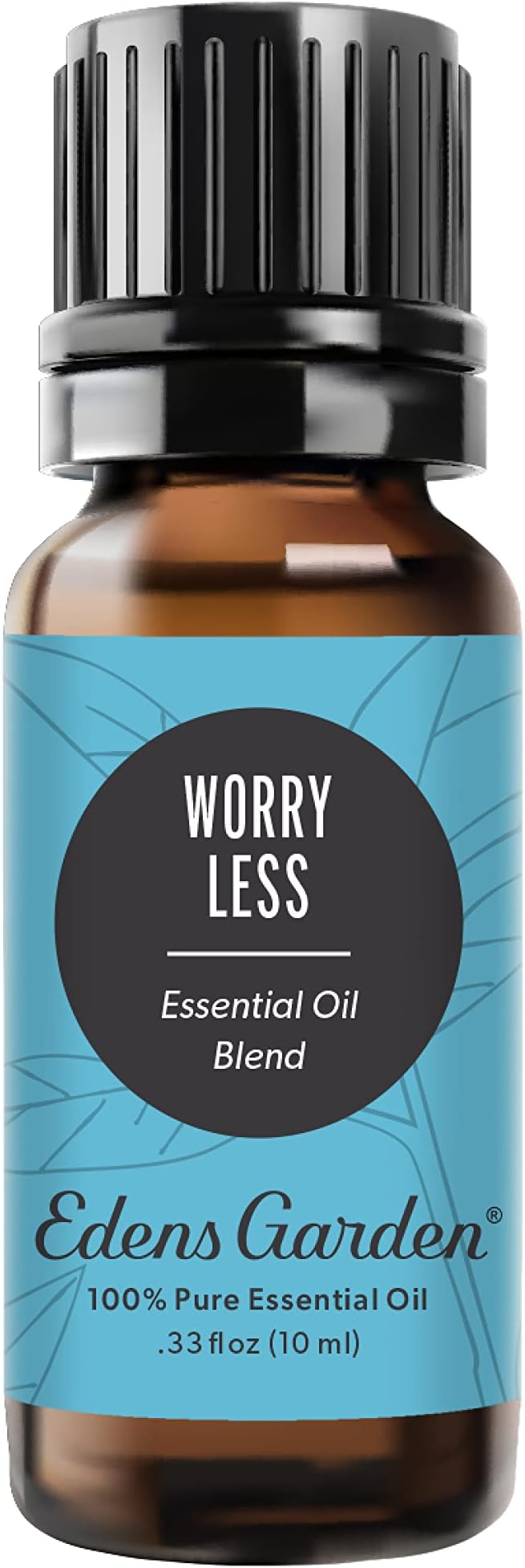 Edens Garden Worry Less Essential Oil Blend- 100% Pure Premium Grade, Undiluted, Natural, Therapeutic, Aromatherapy, The Best for Diffusing, Skin, Candle, Humidifiers 10 ml (.33 fl oz)