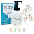 Foaming Hand Soap Starter Set – Reusable Glass Pump Bottle + 4 Scented Soap Tablets | Vegan, Non-Toxic, Zero Waste, Eco-Friendly Hand Wash Kit | Great Gift for Home or Travel