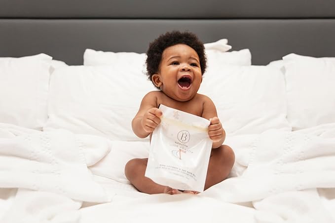 Bathorium Little Charlie Bath Soak, Nourishing Soak for Babies, Made with Colloidal Oat, Chamomile & Coconut, Moisturizes & Soothes Delicate Skin, 26 oz