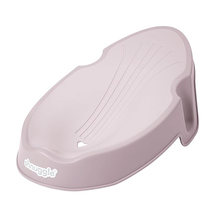 Shnuggle | Newborn Baby Bath Support | Ergonomic Soft-Touch Seat | Lightweight Non-Slip Base | Compact | Perfect for Babies up to 6 Months