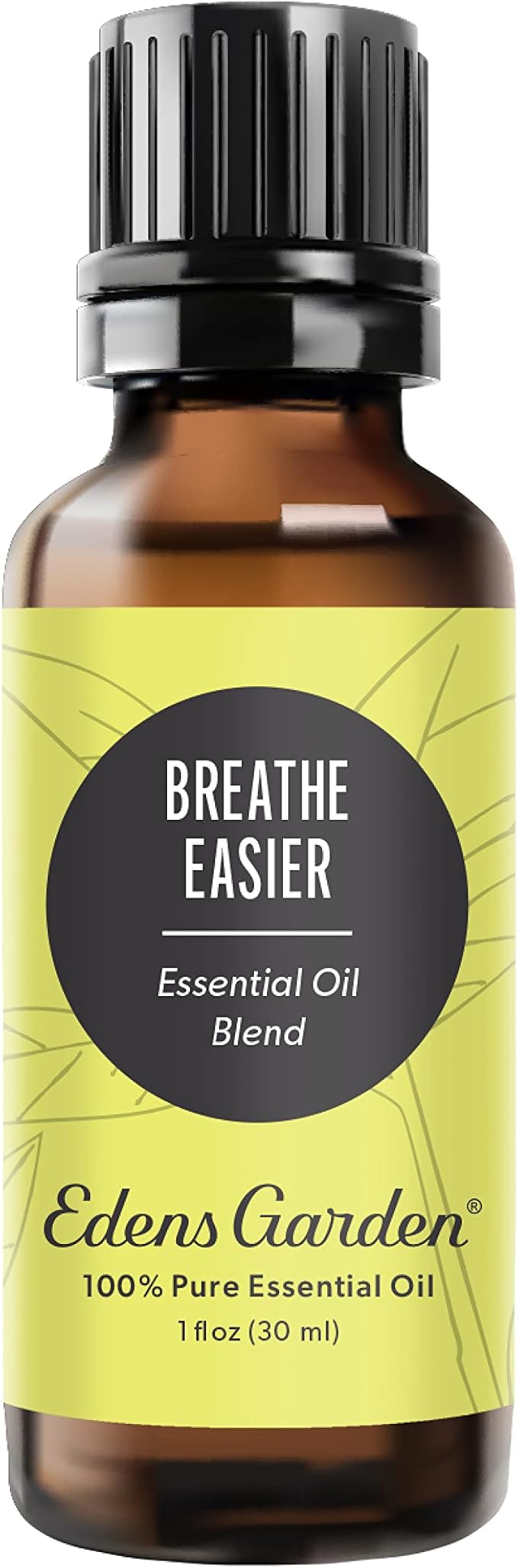 Edens Garden Breathe Easier Essential Oil Blend- 100% Pure Premium Grade, Undiluted, Natural, Therapeutic, Aromatherapy, The Best for Skin, Humidifiers, Candle 30 ml (1 fl oz)