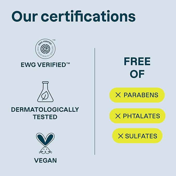 ATTITUDE Body Lotion for Sensitive Skin, EWG Verified, 98% Natural-Origin Moisturizer with Oat Extract, Vegan, Dermatologist-Tested, Hydrating Lotion for Dry Skin, Sweet Jasmine Scent, 16 Fl Oz