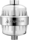 AquaBliss High Output Revitalizing Shower Filter - Reduces Dry Itchy Skin, Dandruff, Eczema, and Dramatically Improves The Condition of Your Skin, Hair and Nails - Chrome (SF100)