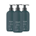 ATTITUDE Limited Edition Liquid Hand Soap, EWG Verified, Plant and Mineral-Based, Vegan Personal Care Products, Pine & Sage, 16 Fl Oz (Pack of 3)