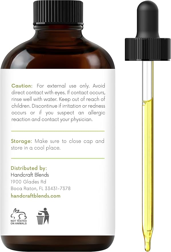 Handcraft Blends Lemongrass Essential Oil – 1 Fl Oz – 100% Pure and Natural – Premium Grade Essential Oil for Diffuser and Aromatherapy, Skin, Massage, Candle and Soap Making Fragrance