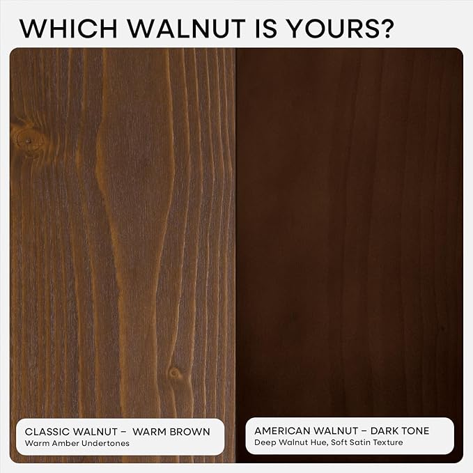 Homeforia Walnut 18 inch Floating Shelf, High End Solid Real Wood 18inch Floating Shelves for Wall Mounted, Dark Brown 18 inches Long Floating Shelves, Heavy Duty Bracket, 18 X 6.5 X 1.75 in, Set of 3