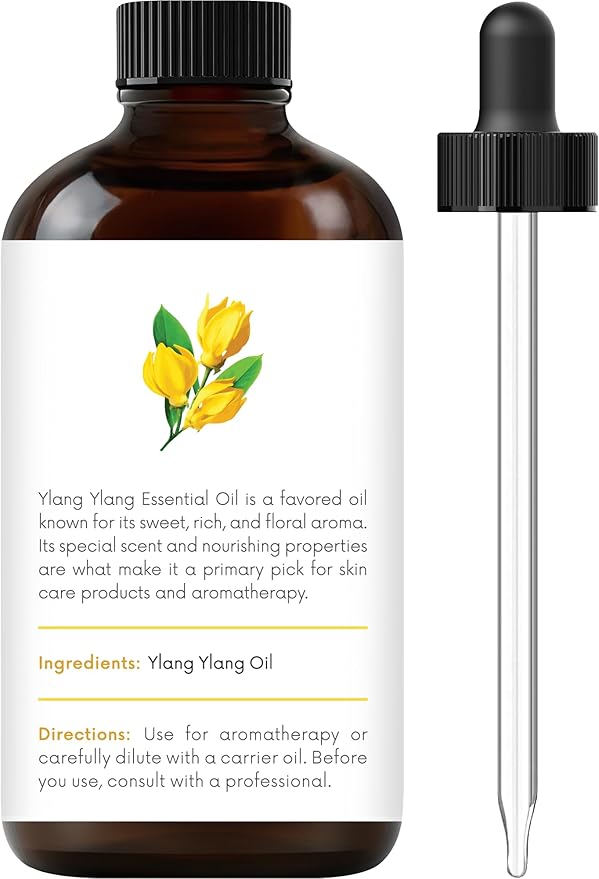 Handcraft Blends Ylang Ylang Essential Oil – 1 Fl Oz – 100% Pure and Natural – Premium Grade Essential Oil for Diffuser and Aromatherapy, Skin, Massage, Candle and Soap Making Fragrance