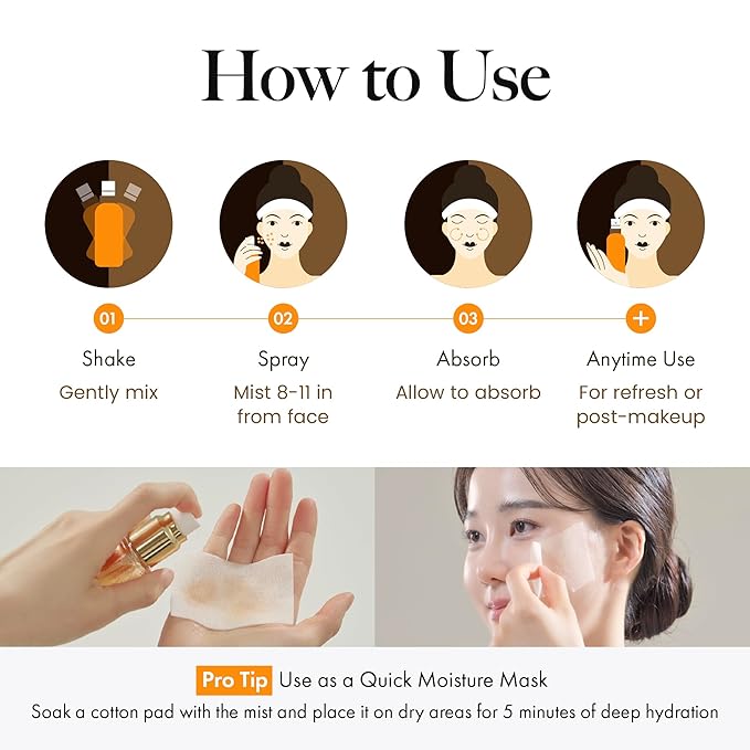 MASTINA Mastic Face Spray (1.69fl oz) Facial Mist for Natural Glow, Hydrating Formula for Dry Skin, On-the-Go Portable Korean Skin Care, Travel Summer Essentials. Mastic Gum.