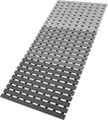 MBOSS Bath Tub Shower Mat Non Slip Bathtub Mats for Bathroom Shower Floor Mat Bath Mats for Shower Tub Anti Slip Shower Mat with Drain Hole and Large Suction Cups (Gradient Grey, 37.5 X 15.7 Inch)