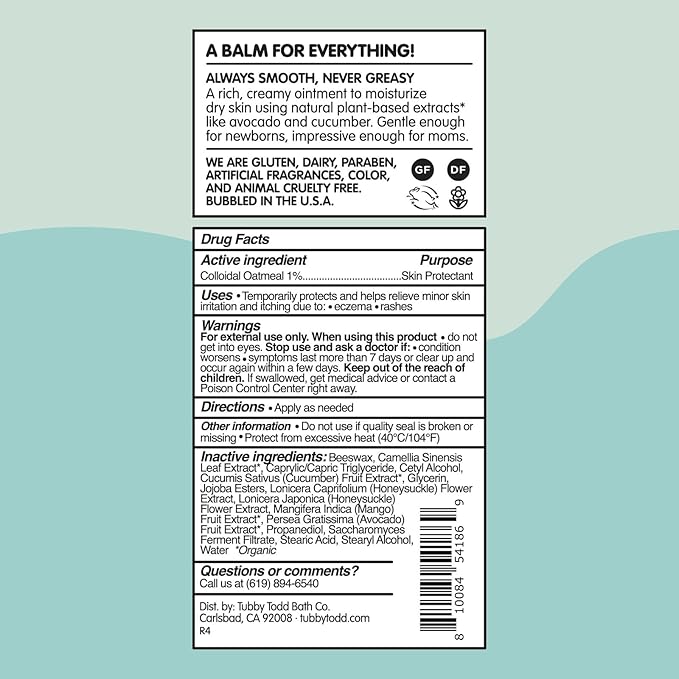 TUBBY TODD 3-Step Baby Bath & Skincare Routine - The Regulars Bundle - Baby Shampoo and Body Wash, Everyday Lotion 25 Oz & All Over Ointment 8 Oz - Lavender Rosemary