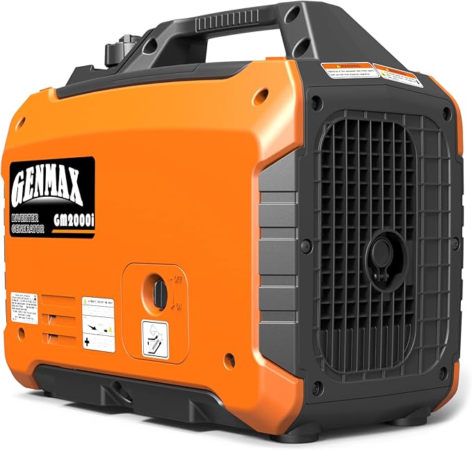 GENMAX Generator，EPA Compliant, Eco-Mode Feature, Ultra Lightweight for Backup Home Use & Camping