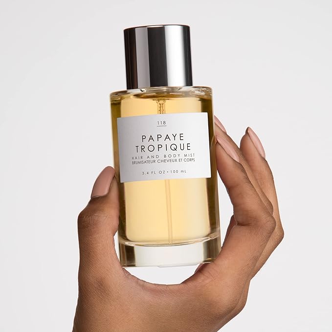 Le Monde Gourmand Papaye Tropique Hair & Body Mist - 3.4oz (100ml) - Floral, Fruity, Sandalwood Fragrance Notes