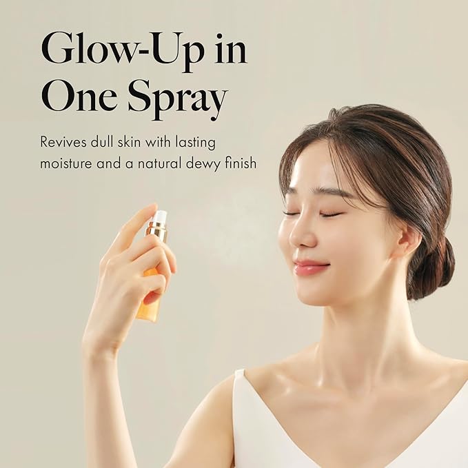 MASTINA Mastic Face Spray (1.69fl oz) Facial Mist for Natural Glow, Hydrating Formula for Dry Skin, On-the-Go Portable Korean Skin Care, Travel Summer Essentials. Mastic Gum.