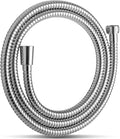OFFO Shower Hose, Kink Free Stainless Steel Shower Hose Attachment Electroplating Handheld Shower Head Hose Flex Hoses Extension with Brass Insert & Nut for Pet Bathing Cleaning 60 in, Chrome