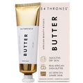 54 Thrones African Beauty Shea Butter, Intensive Dry Skin Support, Moisturizing Body Butter for Women & Men, Moisturizing Body Cream, Locks in Moisture, Ghanaian Coconut + Moroccan Almond, 1.7 oz