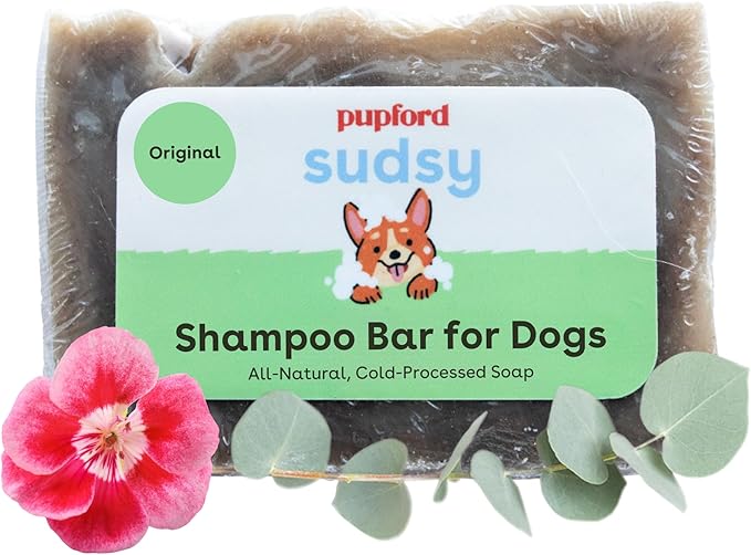 Pupford Sudsy Shampoo Bar for Dogs (Original)
