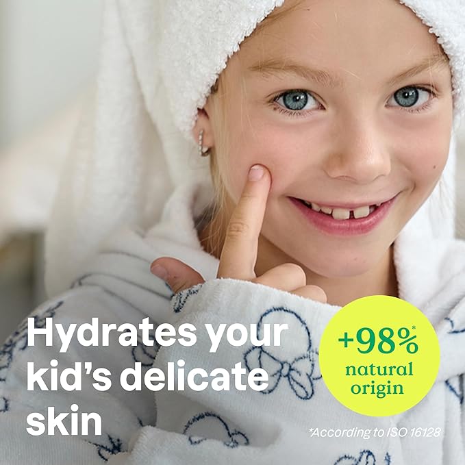 ATTITUDE Body Lotion for Kids, EWG Verifed Moisturizer, Dermatologically Tested, Plant and Mineral Based Cream, Vegan, Mango, 16 Fl Oz