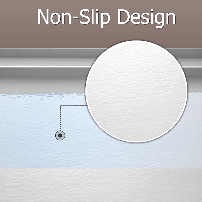 MORVANO 32 x 60 Shower Base with Right Drain and Removable Stainless Cover,Shower Pan Kit Non-Slip in White