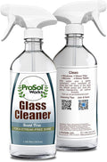 Glass Cleaner 16 oz - All Purpose Cleaning Spray for Glass Doors & Windows, Mirrors & Chrome Surfaces - Glasses Spray Helps Remove Smudges, Fingerprints, Rain Spots & Oil - Glass Cleaners