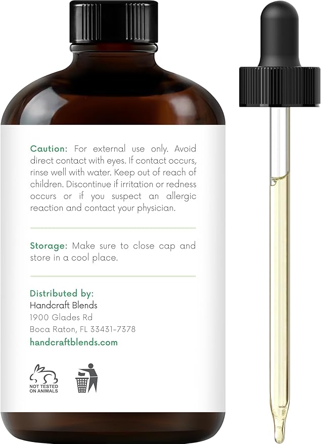 Handcraft Blends Cassia Essential Oil – Huge 4 Fl Oz – 100% Pure and Natural – Premium Grade Essential Oil for Diffuser and Aromatherapy, Skin, Massage, Candle and Soap Making Fragrance