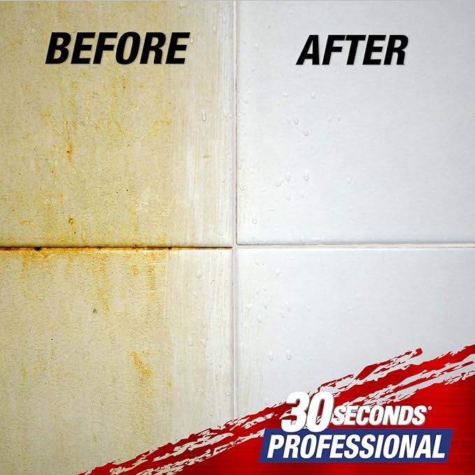 30 SECONDS Pro Mold and Mildew Stain Remover | Scrub Free | Brighter Results Instantly | Ready To Use | 32 Fl. Oz. (2 PACK)
