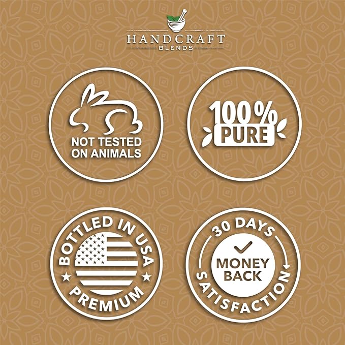 Handcraft Blends Frankincense Essential Oil – Huge 4 Fl Oz – 100% Pure and Natural – Premium Grade Essential Oil for Diffuser and Aromatherapy, Skin, Massage, Candle and Soap Making Fragrance