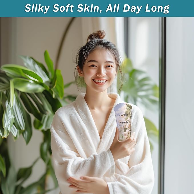 Spa Baskets For Women - Luxury Bath Set With Jasmine & Lavender - Spa Kit Includes Wash, Bubble Bath, Lotion, Bath Salts, Body Scrub, Hand Cream, Shower Puff, Bathbombs, Soap and Towel