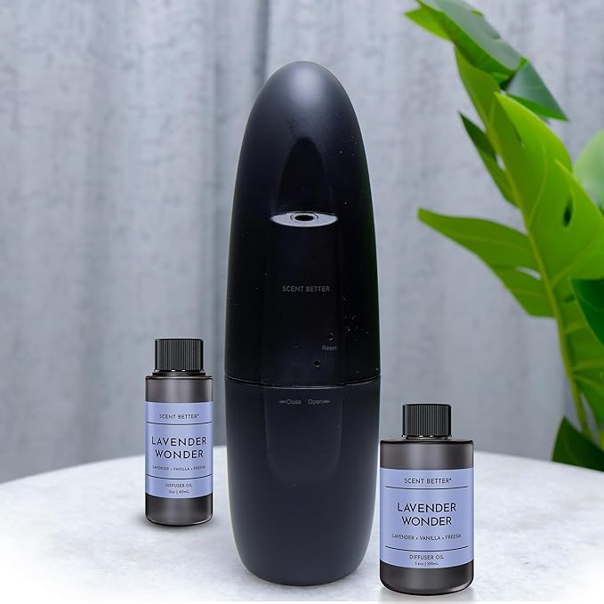 Scent Better Lavender Wonder Aroma Essential Oil Blend: an Aromatherapy Blend of Lavender, Soft Vanilla, and Freesia for Ultrasonic Diffusers & Nebulizers (2 Fl Oz, 60 mL)