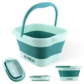 Foot Soaking Tub for Soaking Feet, Collapsible Foot Tub, Foot Bath Soak Tub with Massage Nodes, Large Pedicure Foot Spa Bucket, Portable Foot Soaker Container for Foot Care Routine at Home