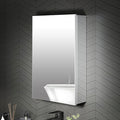 16 x 24 Medicine Cabinet Mirror for Bathroom,Assembly Required,Aluminum Alloy Frame,Recessed/Surface Mounted,Reversible L/R Door,Adjustable Shelves,Bathroom Medicine Cabinet with Mirror
