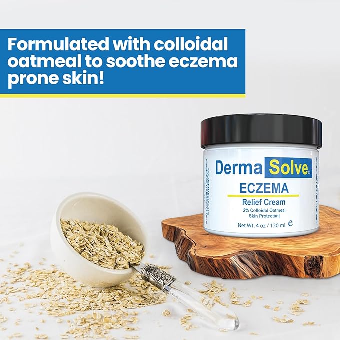 Dermasolve Full Body Eczema Relief Lotion Cream - Flare Control Therapy Balm That Protects, Moisturizes, and Repairs Skin Kids, Babies & Adults - Steroid Free (4 Fl Oz, 1)