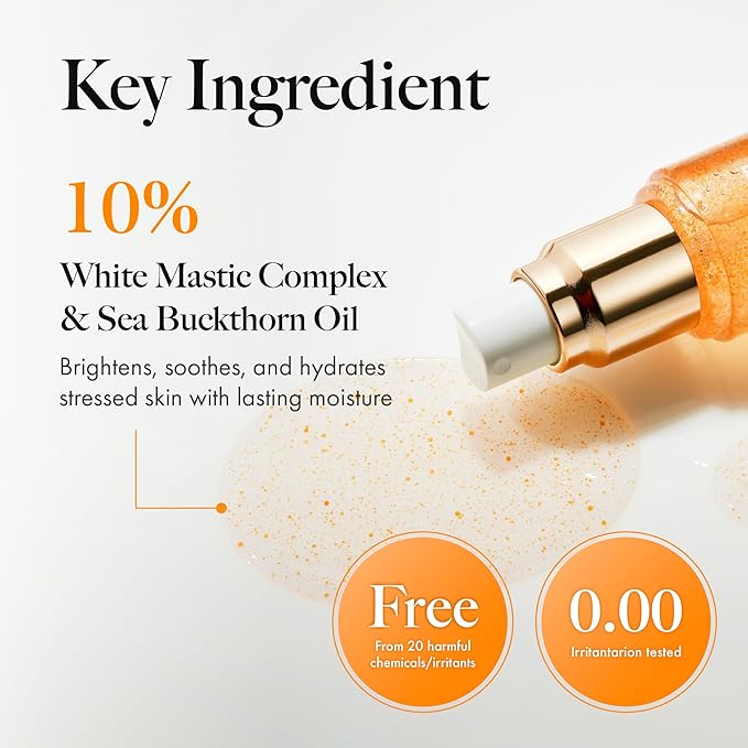 MASTINA Mastic Face Spray (1.69fl oz) Facial Mist for Natural Glow, Hydrating Formula for Dry Skin, On-the-Go Portable Korean Skin Care, Travel Summer Essentials. Mastic Gum.