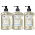A LA MAISON French Liquid Hand Soap, Fresh Sea Salt - Natural Hand Wash Made with Essential Oils - Biodegradable, Plant-Based, Vegan, Cruelty-Free, Alcohol & Paraben Free (16.9 oz, 3 Pack)