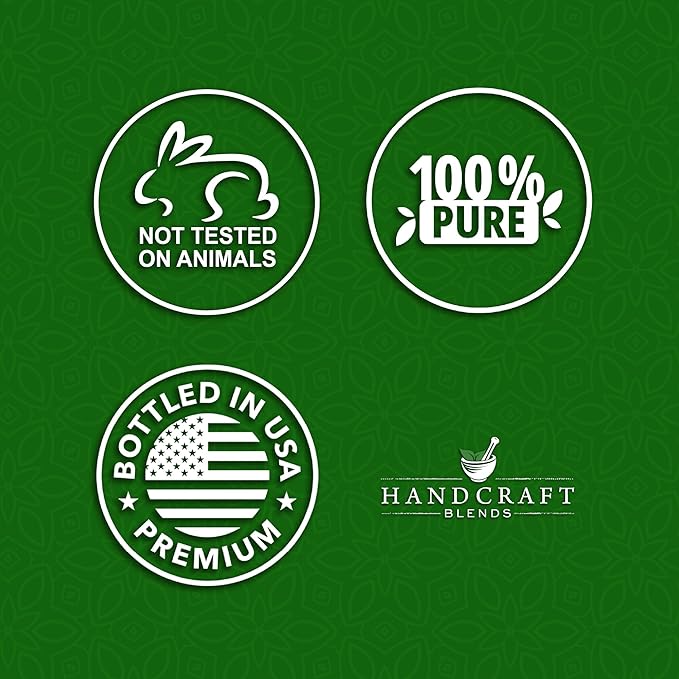 Handcraft Blends Tea Tree Essential Oil – 0.33 Fl Oz – 100% Pure and Natural – Premium Grade Essential Oil for Diffuser and Aromatherapy, Skin, Massage, Candle and Soap Making Fragrance
