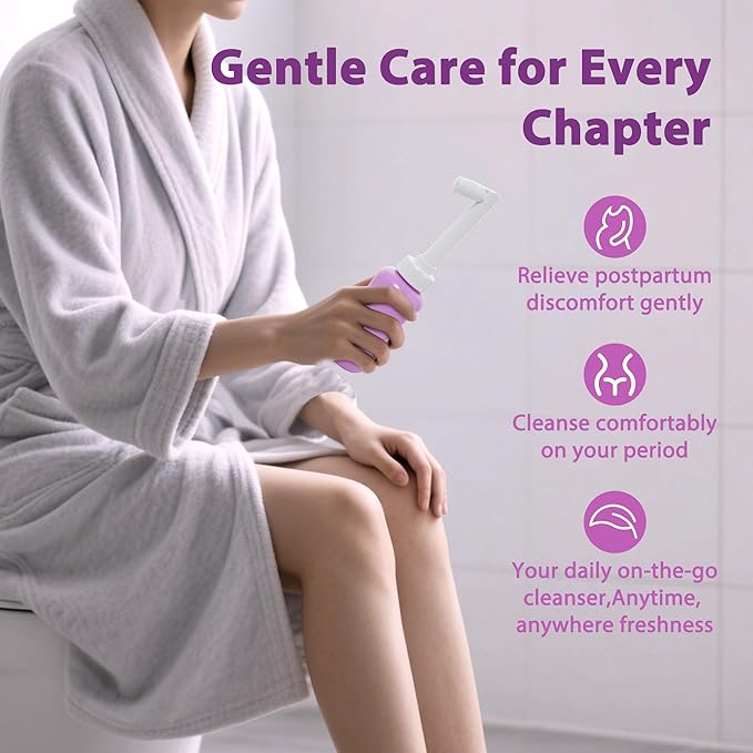 Peri Bottle Sitz Bath Salts Set - New Portable Bidet and Sitz Bath Soak for Postpartum Care, Hemorrhoid Treatment Comfort Relief Faster Recovery