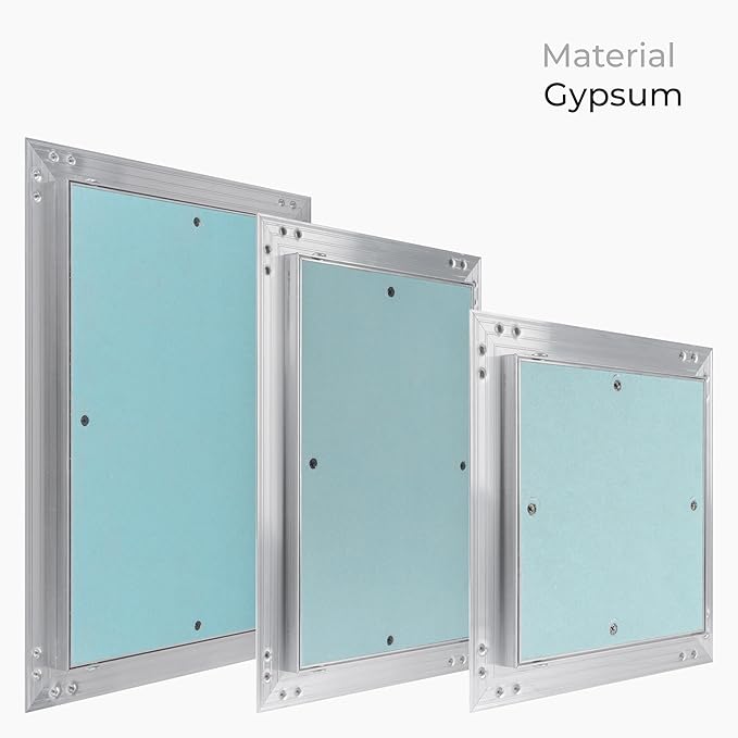 10" x 14" Inch Wall Access Panel - Waterproof Drywall Panel & Aluminum Frame Crawl Space Hatch Door - Plumbing Access Panel for Wall & Ceiling, HVAC - Drywall Access, Cover