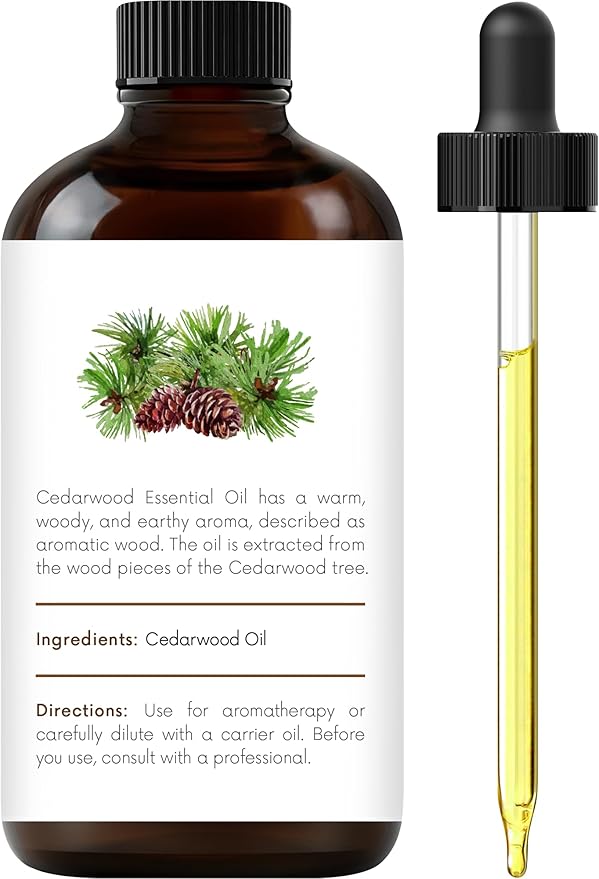 Handcraft Blends Cedarwood Essential Oil – 1 Fl Oz – 100% Pure and Natural – Premium Grade Essential Oil for Diffuser and Aromatherapy, Skin, Massage, Candle and Soap Making Fragrance
