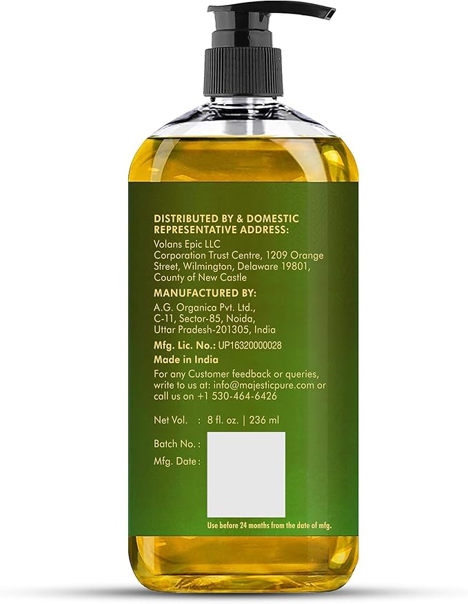 MAJESTIC PURE Arnica Sore Muscle Massage Oil for Massage Therapy - Refreshing, and Relaxing - Natural Oils with Lavender & Chamomile Essential Oils - All Skin Types - Men & Women - 8 fl oz (Pack of 2)