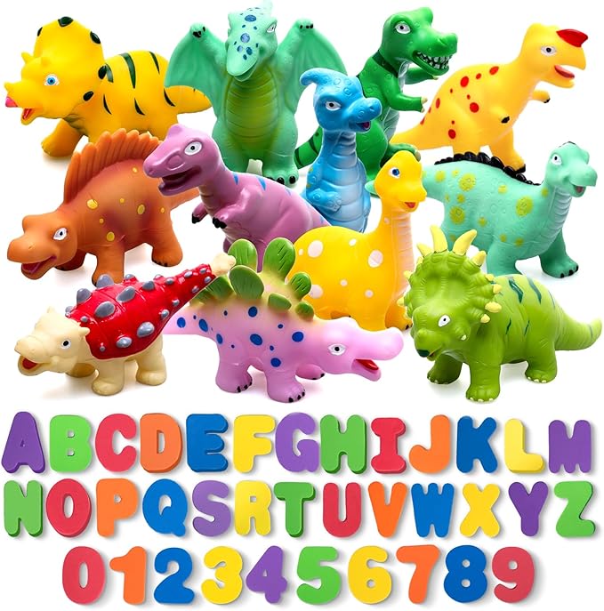 Hely Cancy Dinosaur Bath Toys Mold Free