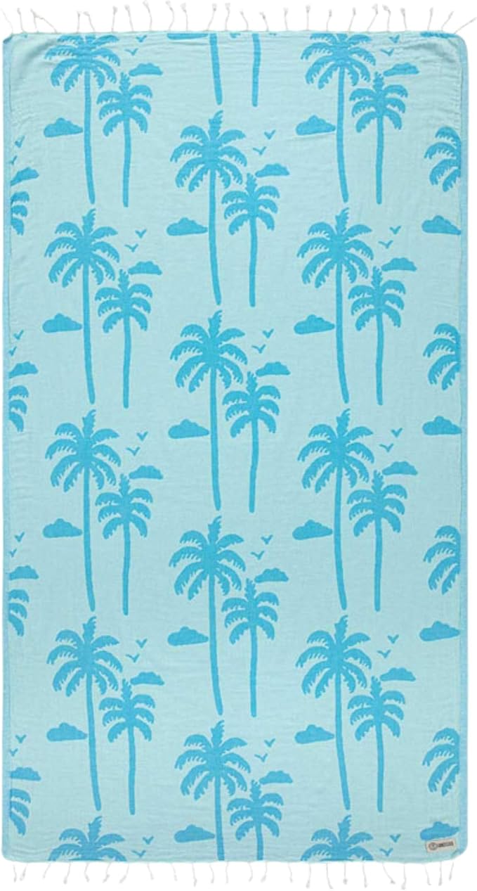Sand Cloud Turkish Beach Towel - 100% Organic Cotton Turkish Bath Towels - Ultra Soft, Sand Free & Quick Dry Towel for Beach, Pool, or Picnic Blanket - As Seen on Shark Tank – Goa
