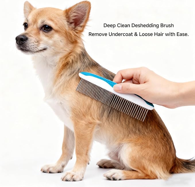 5-in-1 Pet Grooming Kit: Deshedding Rake, Nail Clipper, Grooming Gloves & Massage Brush for Dogs and Cats (Nail Clipper Set)