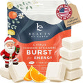 Shower Steamers Aromatherapy - USA Made with Natural Ingredients & Citrus Essential Oil, Christmas Stocking Stuffers for Men & Women, Long Lasting Shower Bombs for Energy Boost, White Elephant Ideas