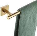 KOKOSIRI Bathroom Towel Bar Bath Towel Holders for Toilet Kitchen Cabinet Wall Mount 24 Inch Brushed Gold Stainless Steel B4005BG-L24