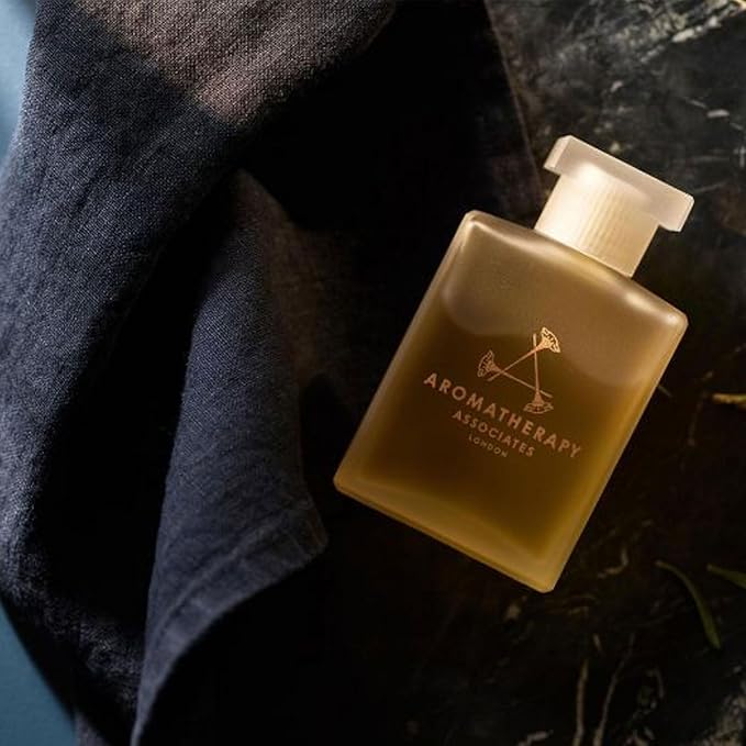Aromatherapy Associates Support Equilibrium Bath and Shower Oil – Hydrating Oil with 3 Essential Oils to Uplift Mind, Body, and Spirit (1.86 oz)