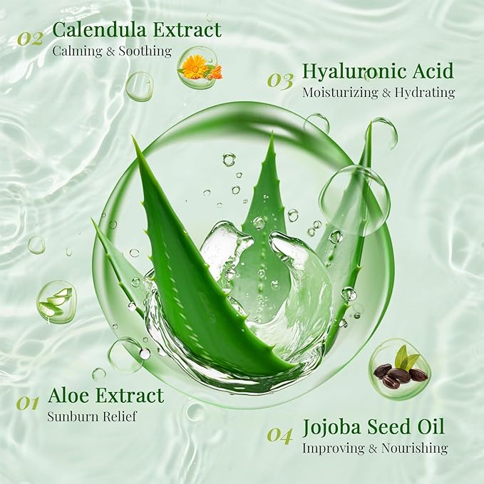 30 Pack Aloe Vera Gel and 30 Pack Face Masks Skincare, Aloe Vera Gel and Facial Mask for Face, Hair, Body, Skin, Bulk Travel Size Aloe Gel and Mask for Sunburn Relief